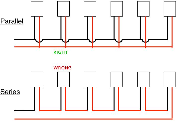 image-How To Wire Lights In Parallel